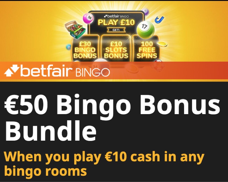 Welcome bonus and other promotions at Betfair