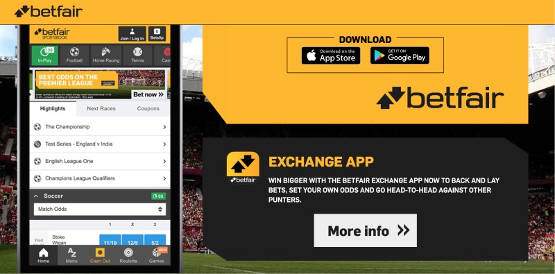 Betfair Mobile Web Version